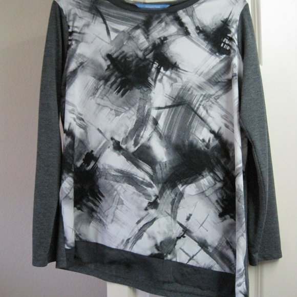 Simply Vera asymmetrical top women's size PL - Picture 8 of 9